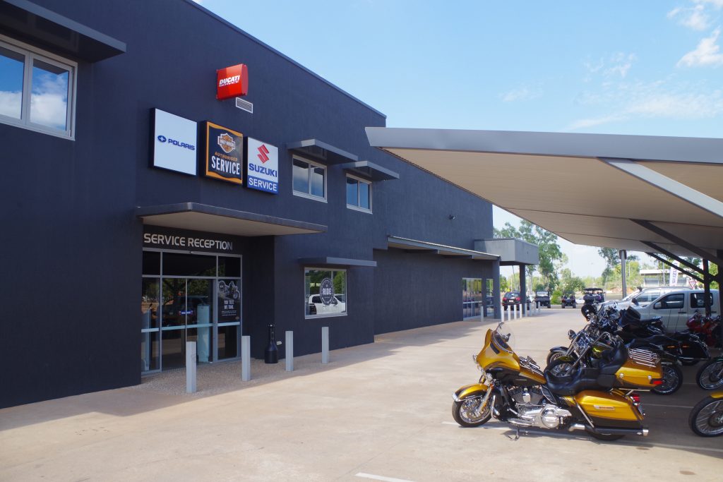 NT Motorcycle Centre Building — NT Motorcycle Centre In Berrimah, NT 0828